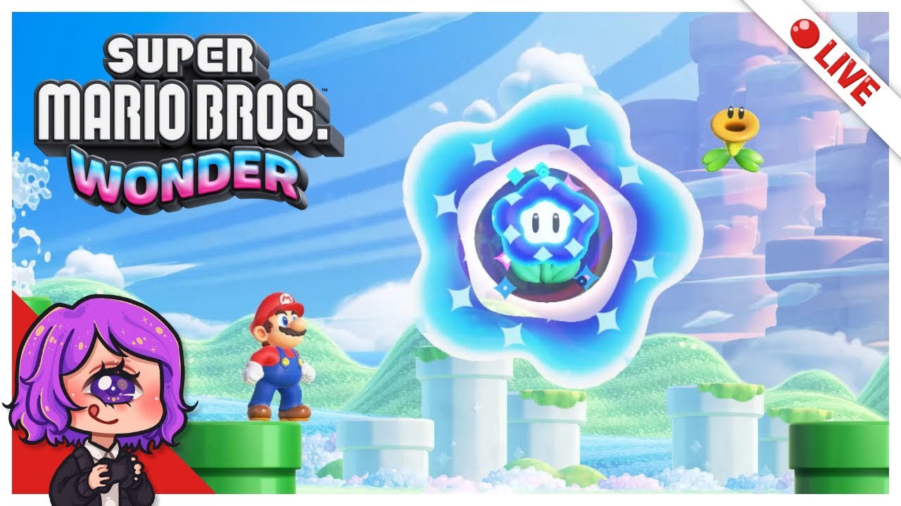 Playing ALL of Super Mario Bros Wonder for the very first time... - 13/1/2024