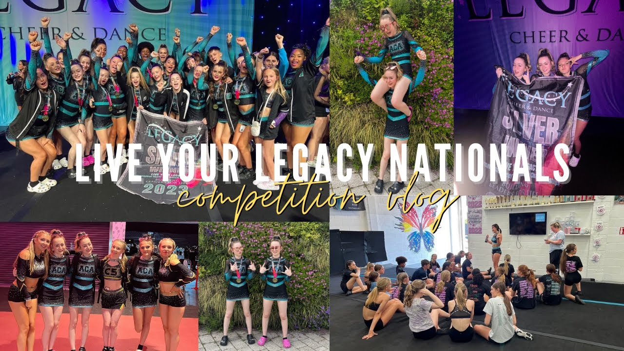 live your legacy 2023 | cheer comp vlog