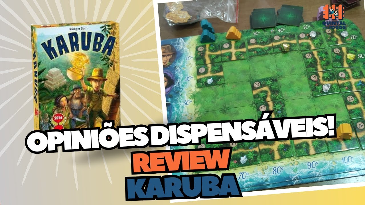Karuba - Review - OPINIÕES DISPENSÁVEIS #4