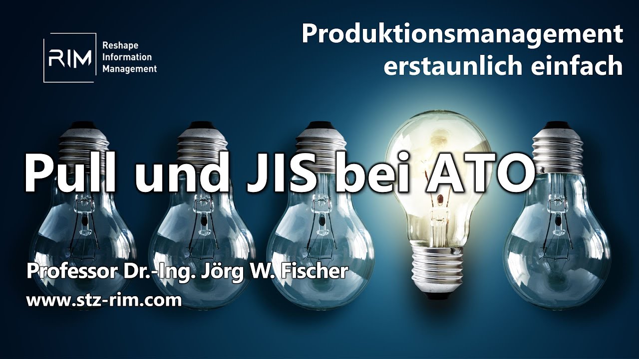 Pull & JIS (Just in Sequence) und bei ATO (Assemble to Order)