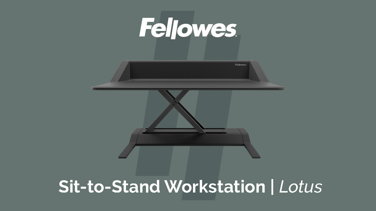 Fellowes Lotus Sit-to-Stand Workstation