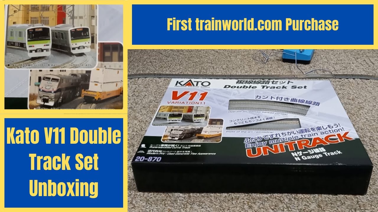 Kato V11 Track Set Unboxing