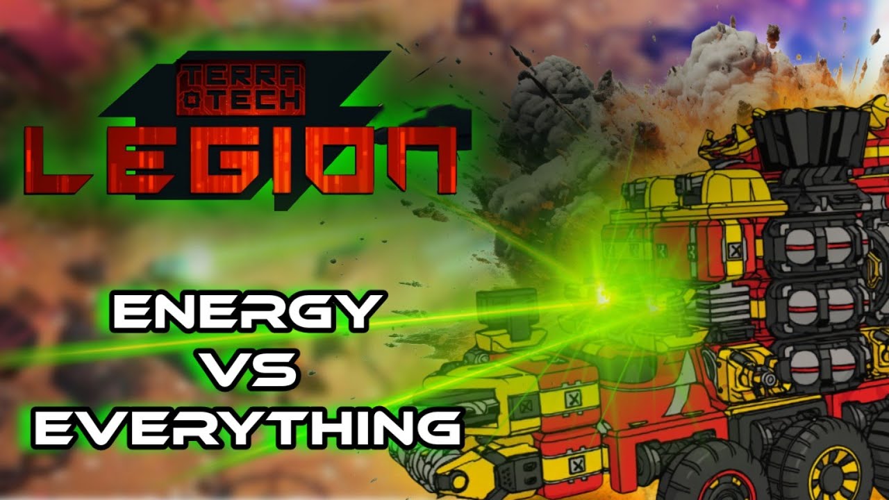 No Ballistics Challenge! Energy & Explosives Only | Terratech Legion