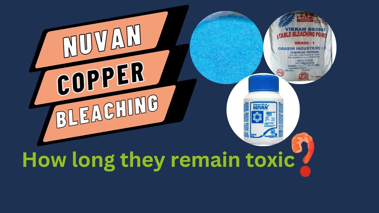 Nuvan, Copper Sulphate and Bleaching: How Long Do They Remain Toxic in Shrimp Ponds?