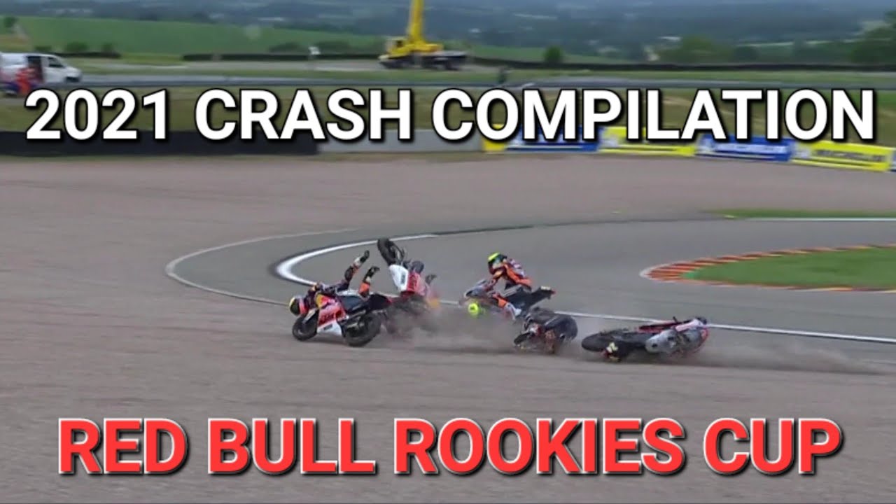 2021 Red Bull Rookies Cup Crash Compilation