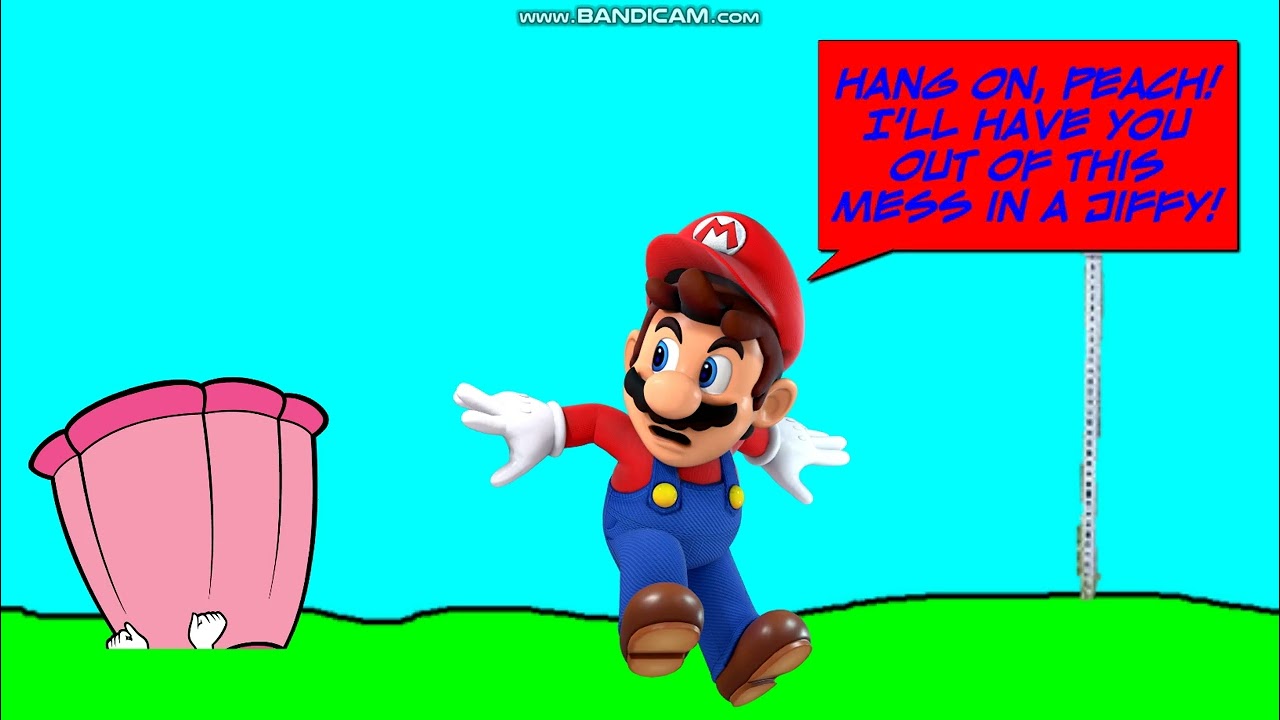 Shadow Mario Fails To Pull Princess Peach's Hair/Grounded