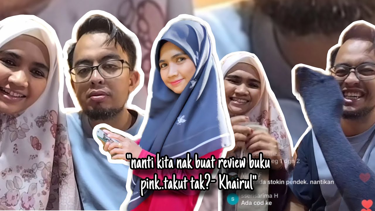 Ina Naim Seram Nak Aminkan Doa Untuk Anak Lagi, Khairul Dah Excited Nak Review Buku Pink🤣
