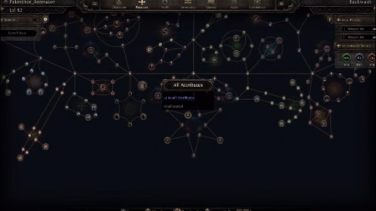 POE2: Living weapon quarter staff build concept