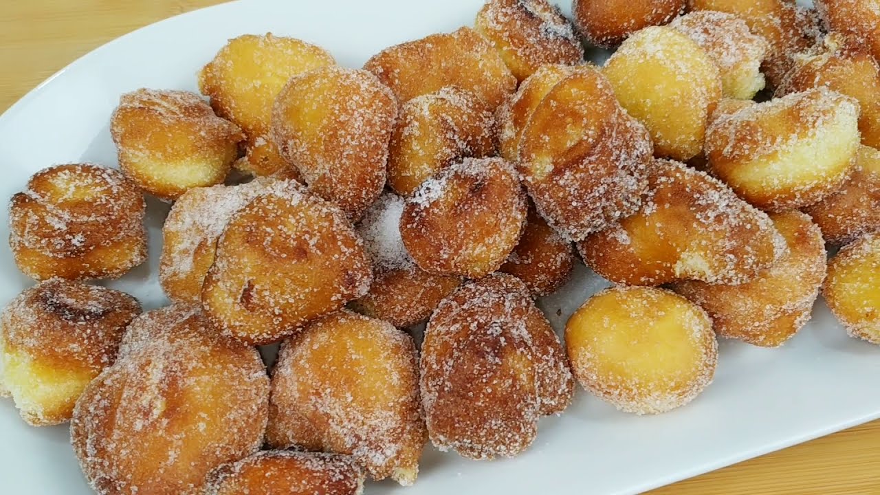 Frittelle di Carnevale al limone