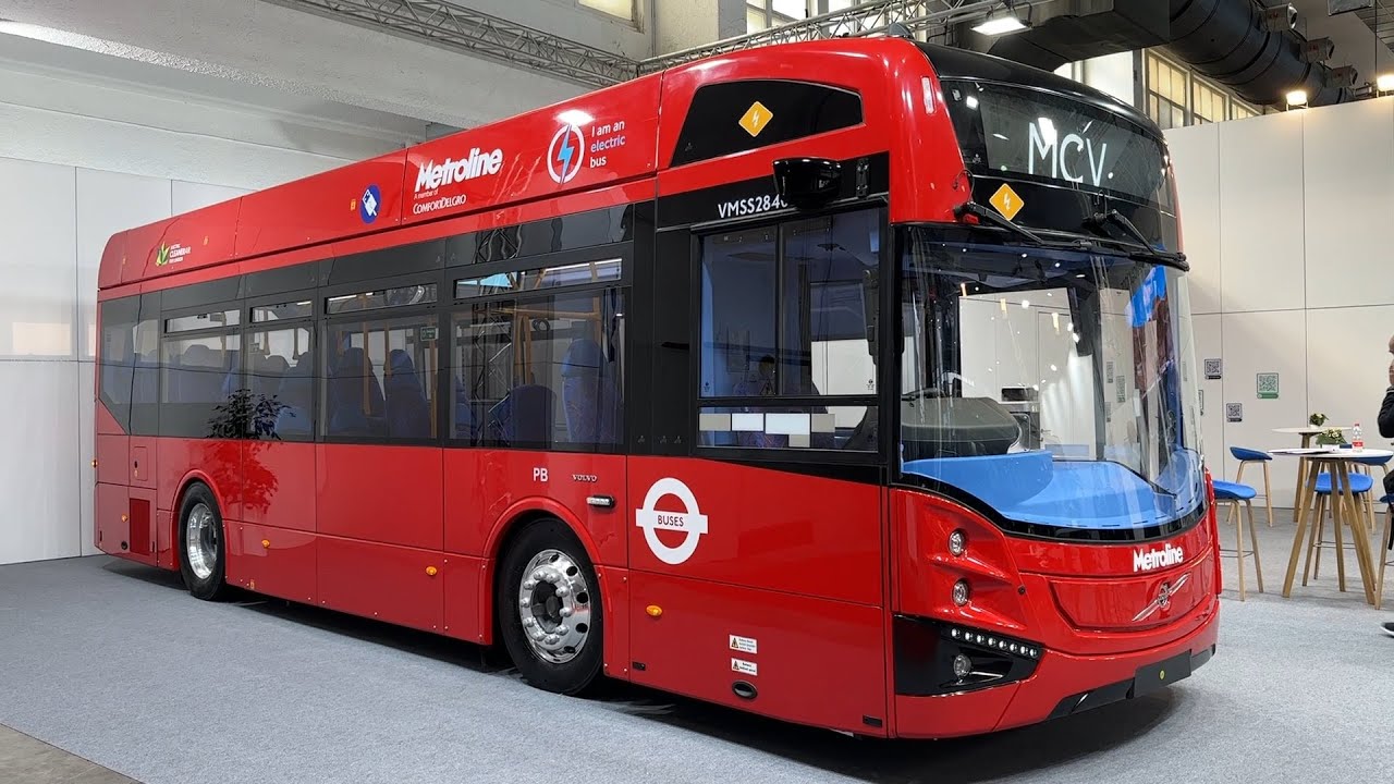 2024 MCV Volvo BZL 9.7m Review - City Of London Electric Bus | TruckTube