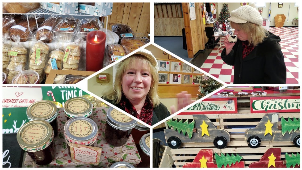 The Christmas Craft Sale at the Yarmouth, Nova Scotia Royal Canadian Legion