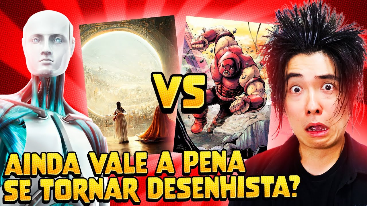 Ainda VALE A PENA se tornar  DESENHISTA em TEMPOS DE IA's? | Debate Desenhista