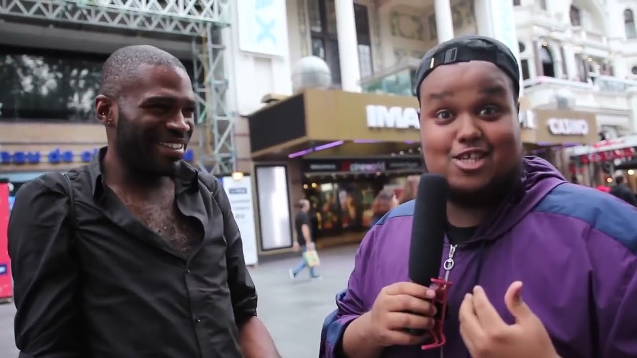 Chunkz Trick questions vs UK Public (original vid that was unlisted)