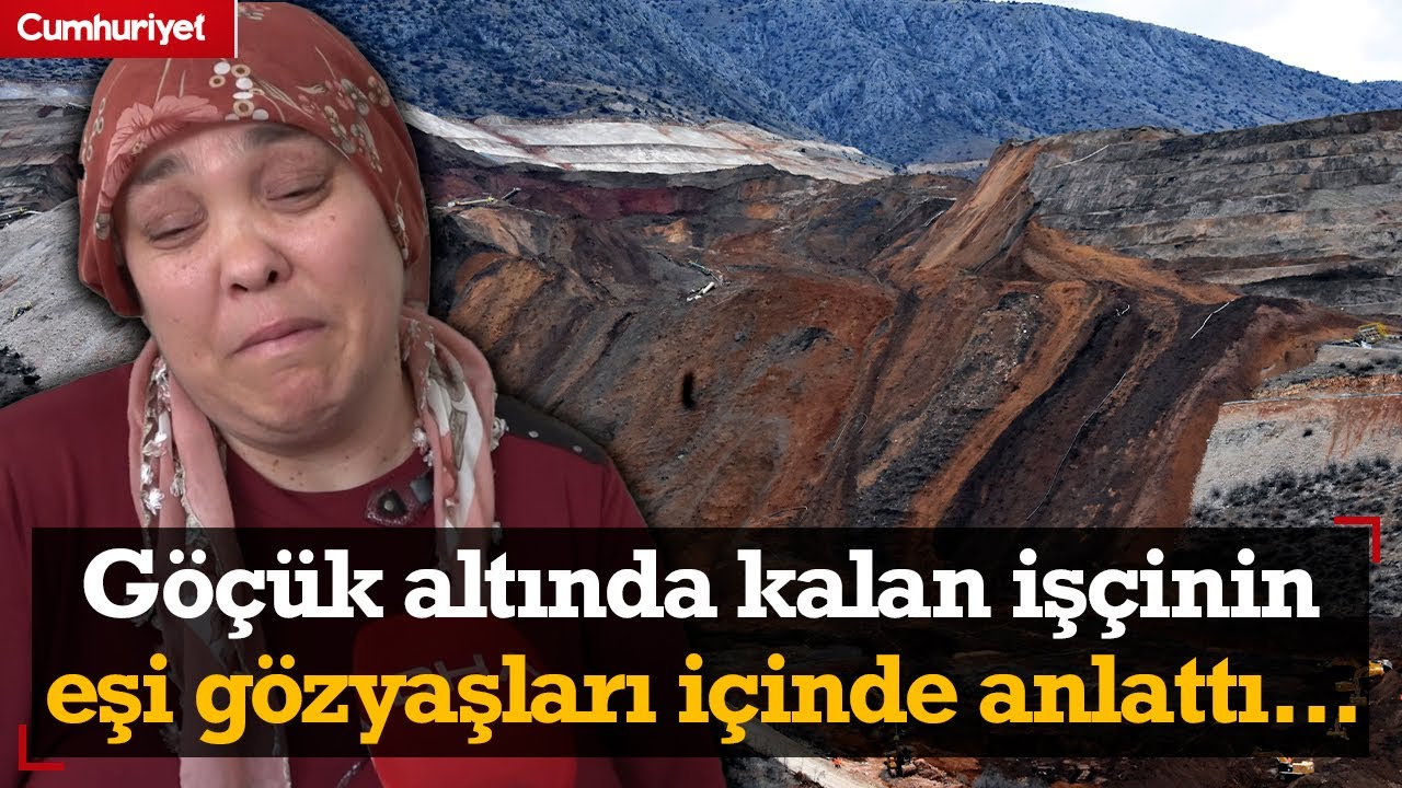 Erzincan'da göçük altında kalan işçinin eşi: Aynı gün konuştuk 'oğluma iyi bak' dedi