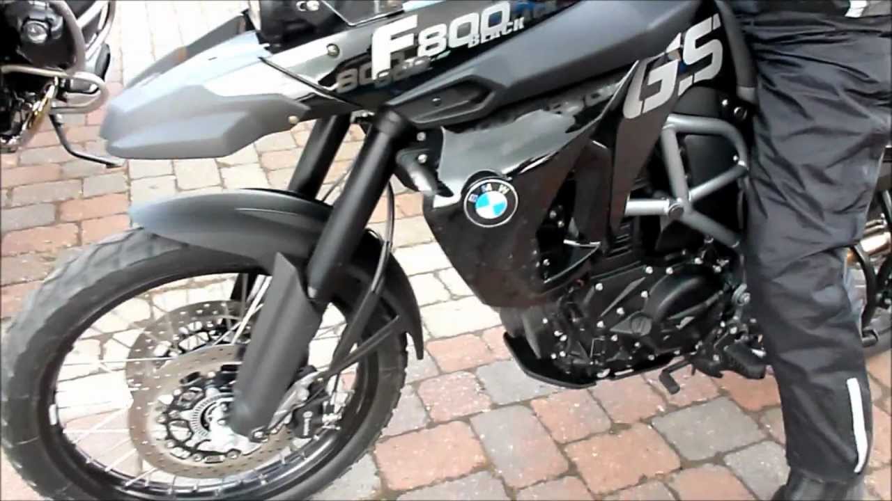 BMW F800GS Triple Black Start Up and Exhaust Sound 2012 * Watch Sound Playlist