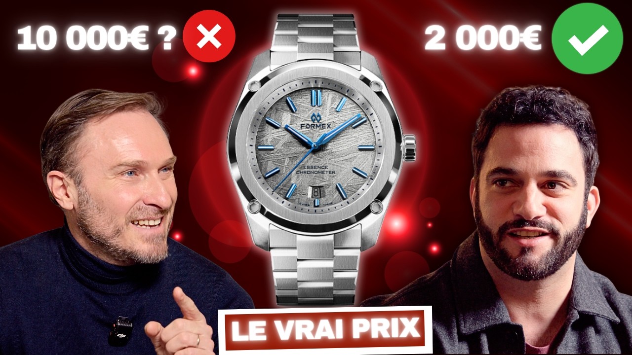 💸 Pourquoi encore dépenser 10000€ quand cette montre en coûte 2000 ?