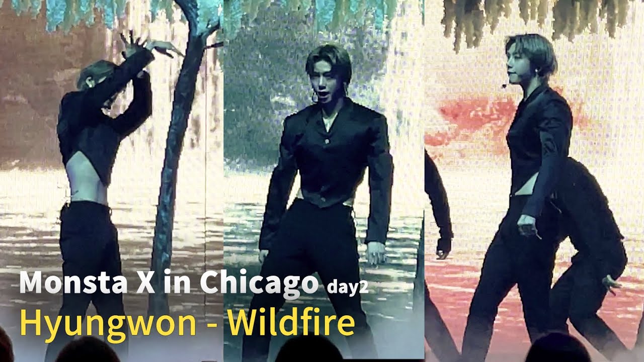 형원 - Wildfire (MonstaX US Tour in Chicago 220529 Hyungwon)