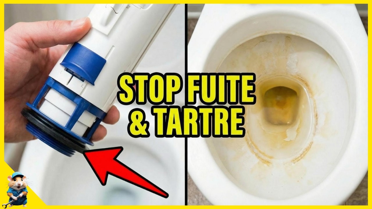 Как Починить Текущий Унитаз + Решение для Удаления Известкового Налёта