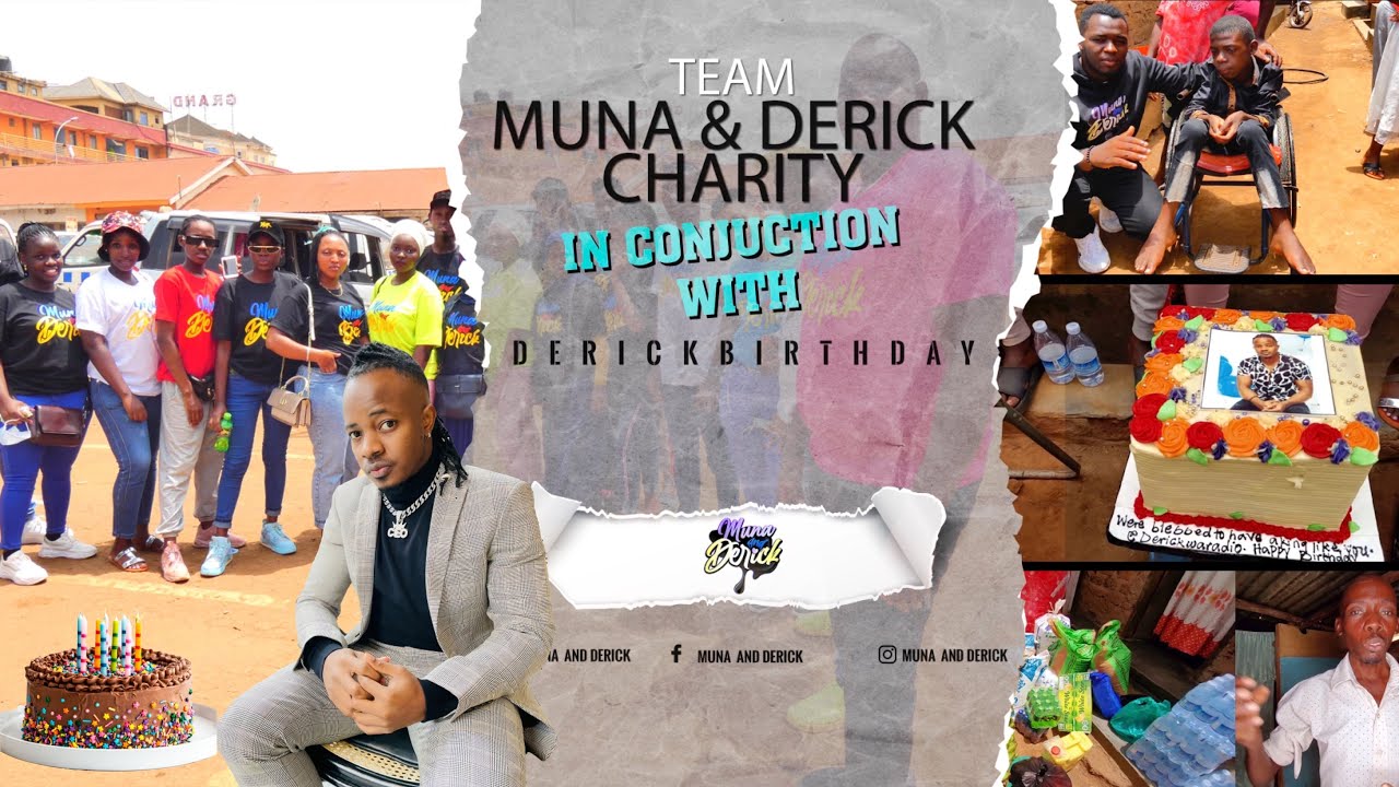 DERICK WARADIO BIRTHDAY CHARITY- Muna&Derick