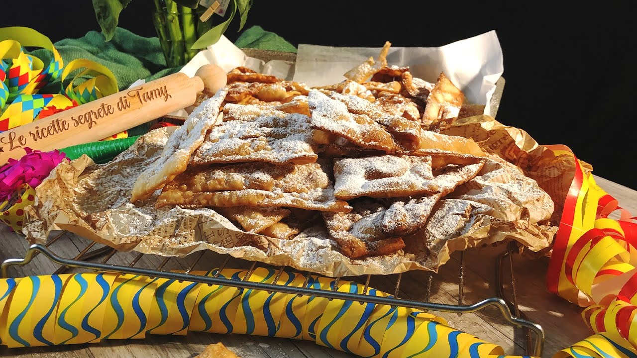 Ricetta CHIACCHIERE (senza uova super bollose)