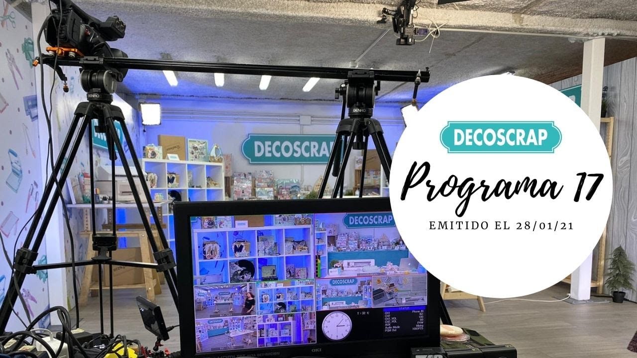 📺¡NO TE PIERDAS! el Programa 17 de DECOSCRAP 💣
