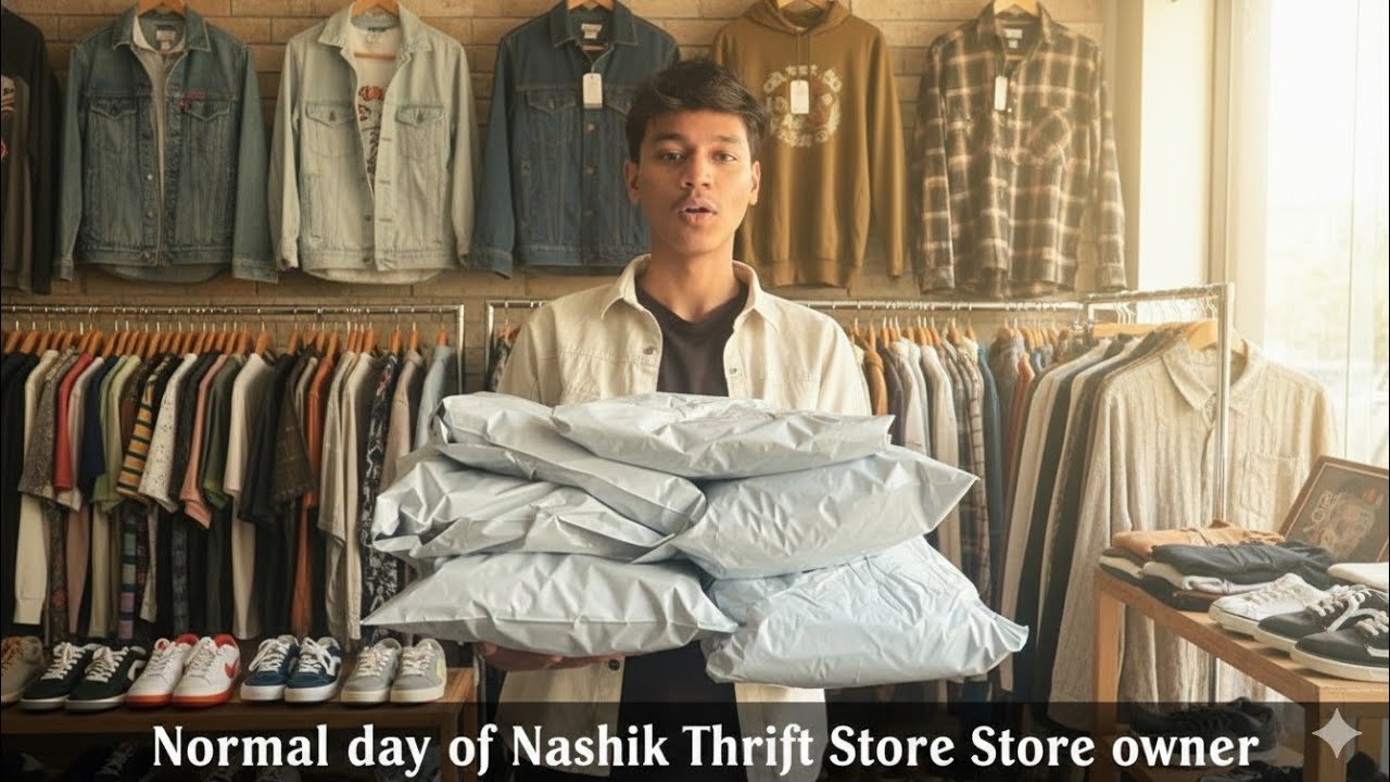 A normal day of a Thrift owner in Nashik 🙌🏻🎀 || ARIES ATTIC THRIFT 