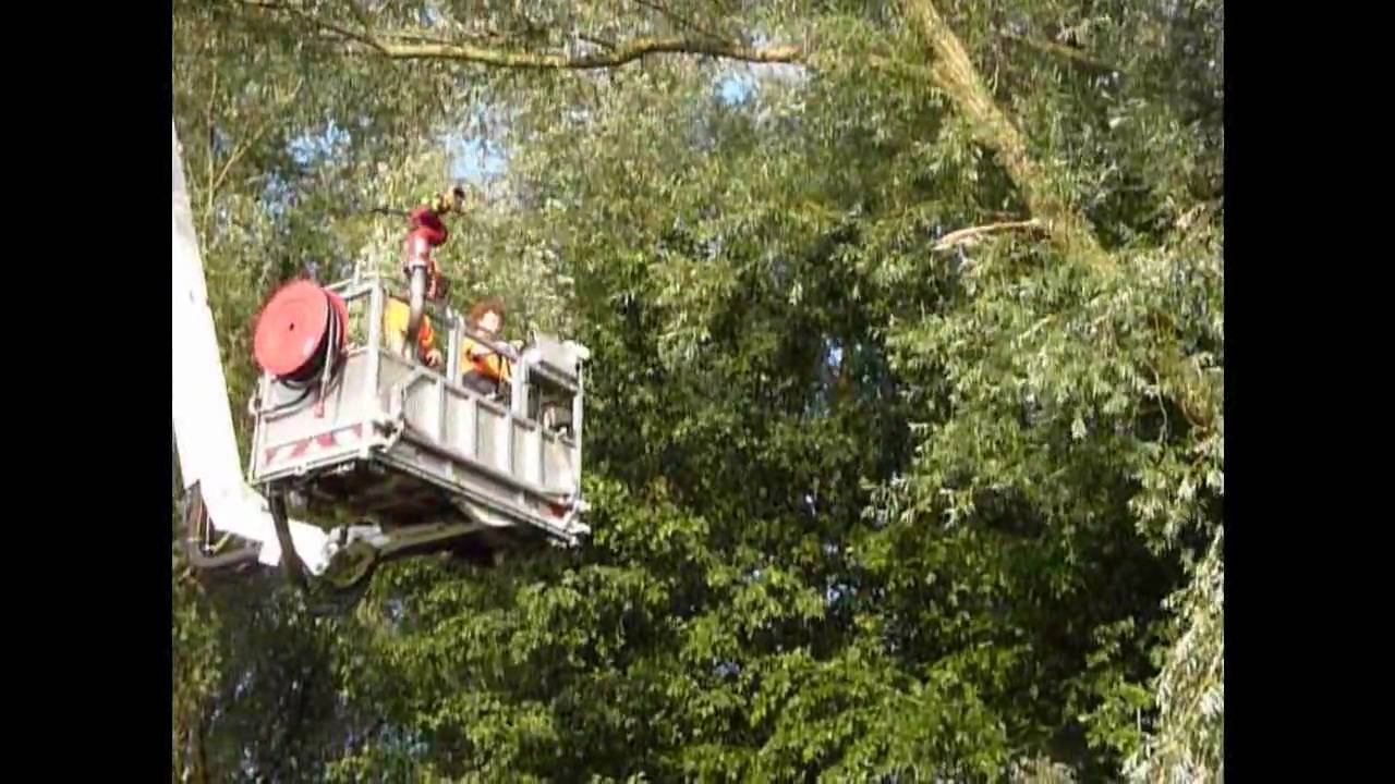 Brandweer Tiel: Stormschade Papesteeg (132)