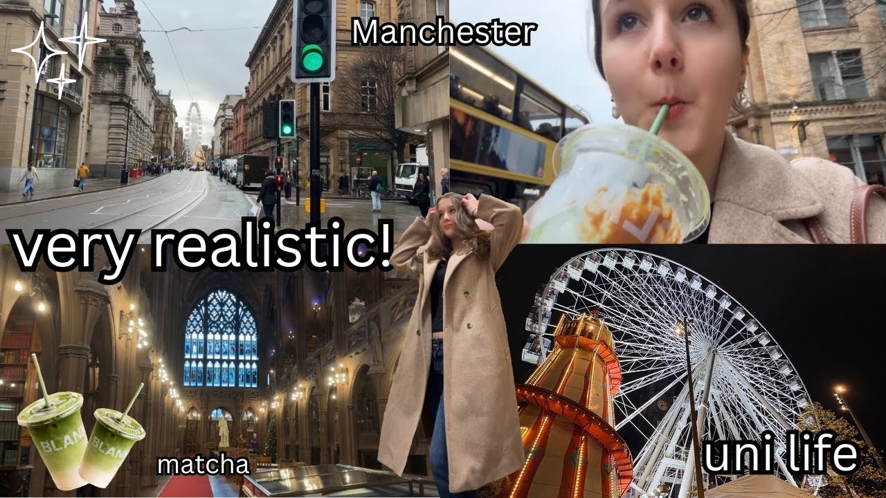 realistic day in my life at university 🧸🎀 | university of Manchester