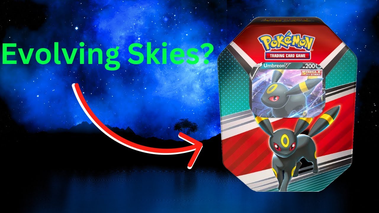What packs are inside? Umbreon heroes v tin opening