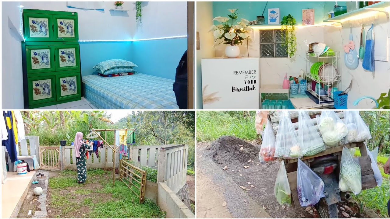 HARI MINGGU IRT SUPER PADAT || DARI BEBERES SAMPAI BELANJA SAYUR ✨Daily vlog irt desa