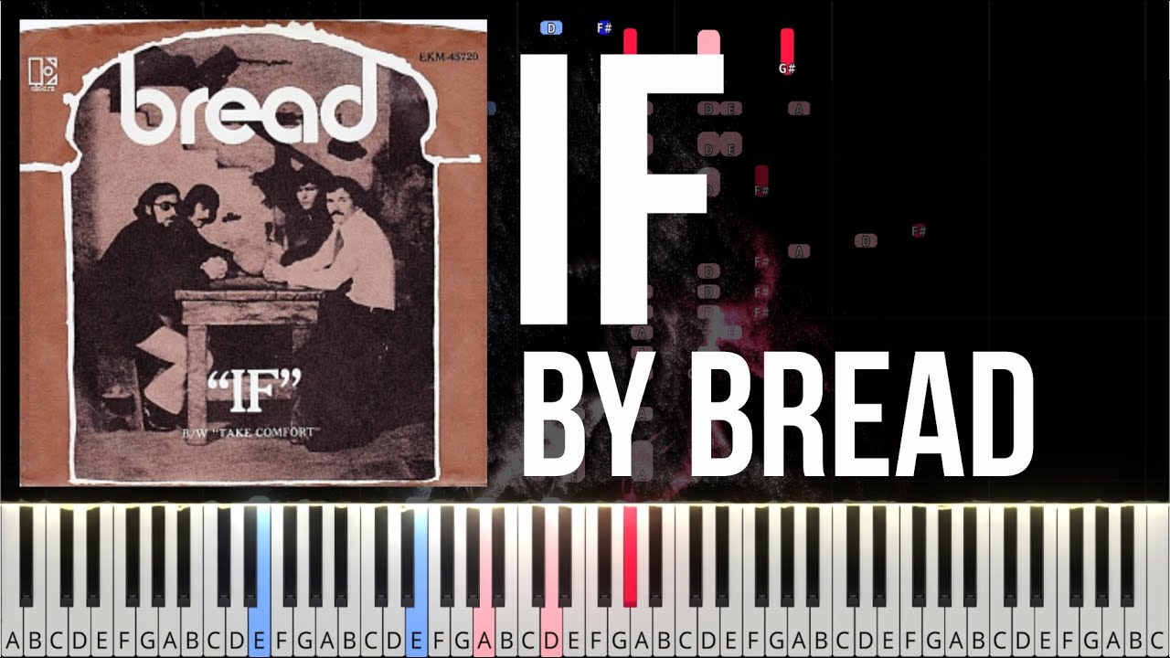 Bread - If - Piano Tutorial - Nice and Sweet Arrangement