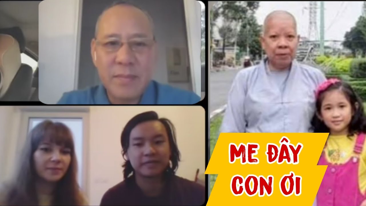 ( 1178 ) Không ngờ Mẹ cháu là 1 sư cô. Thương quá. Đã có tin về Mẹ của cháu Hải ở Pháp tìm về.