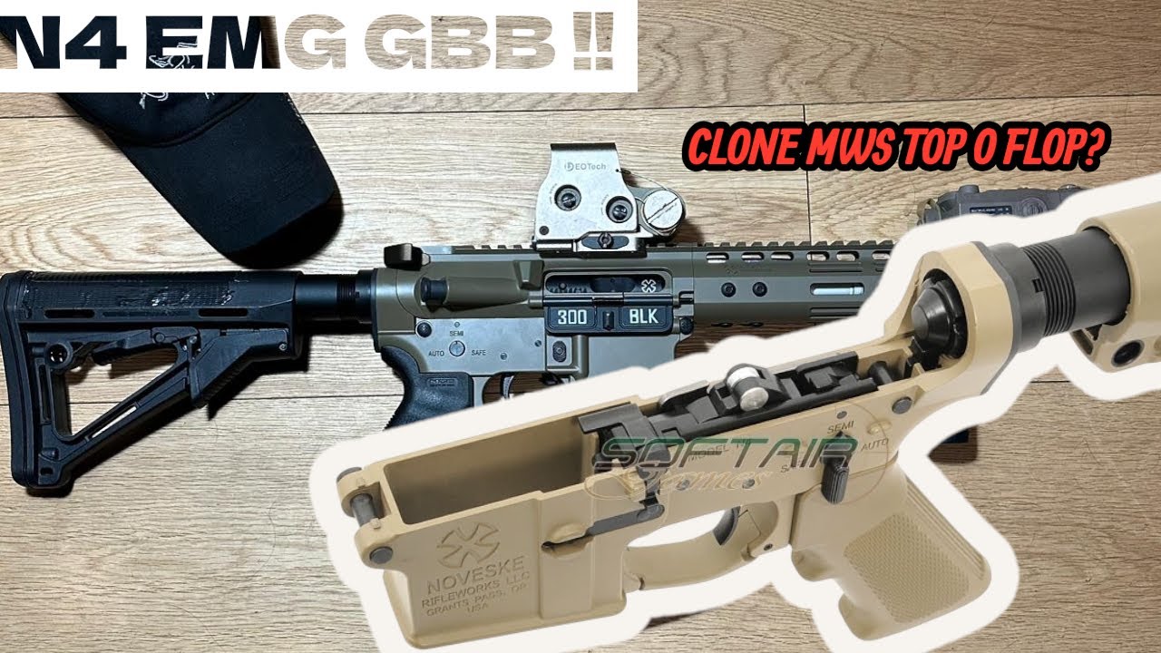 REVIEW:NOVESKE N4 GBB EMG!!!! CLONE MARUI,TOP O FLOP ?