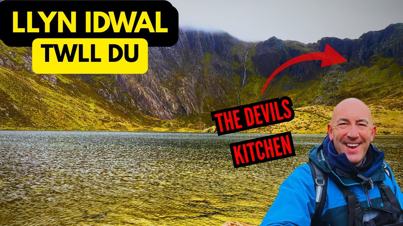 DEVILS kitchen, Llyn Idwal. Eryri (Snowdonia)