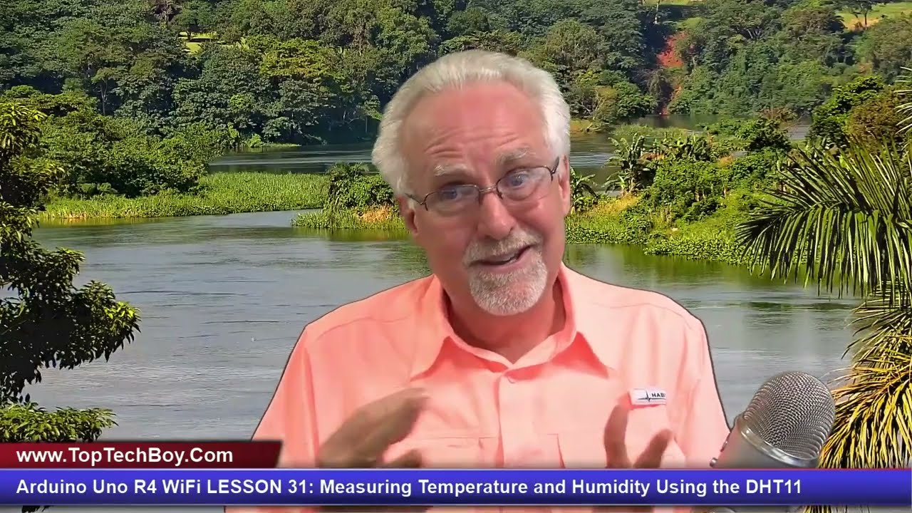 Arduino Uno R4 WiFi LESSON 31: Measuring Temperature and Humidity Using the DHT11