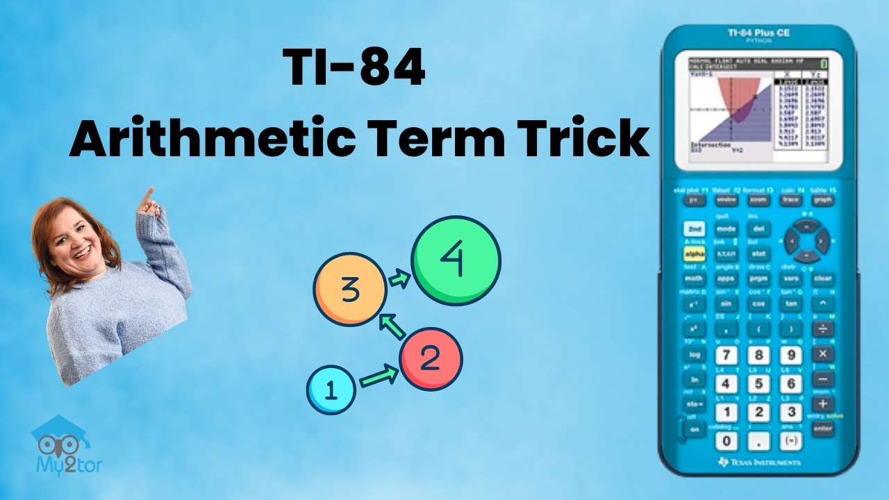 How to Program Arithmetic Sequence Terms on the TI-84 (ACT/SAT Calculator Hack!)