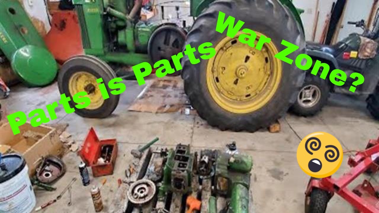 John Deere R Tractor Revival Part 1 - (Pony Motor Tear Down) #tractor #tractorvideo