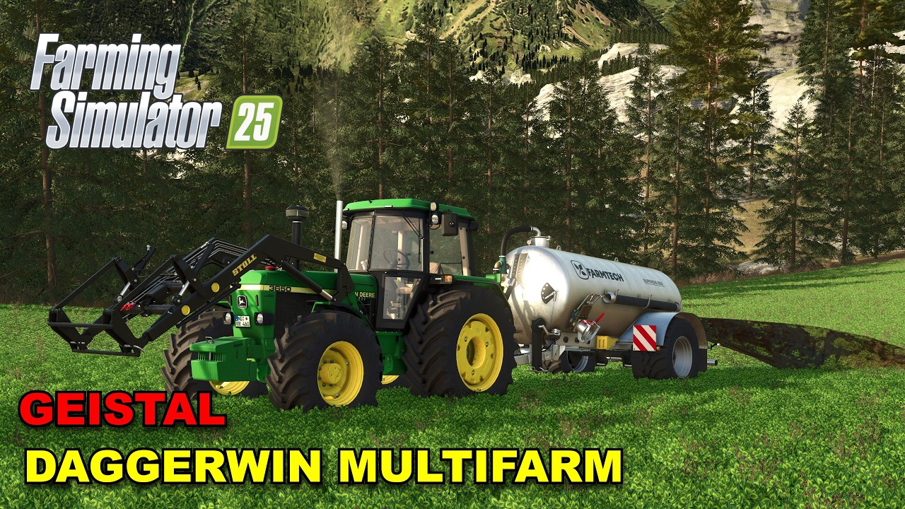 Farming Simulator 25 Daggerwin Multifarm Geistal Ep.2
