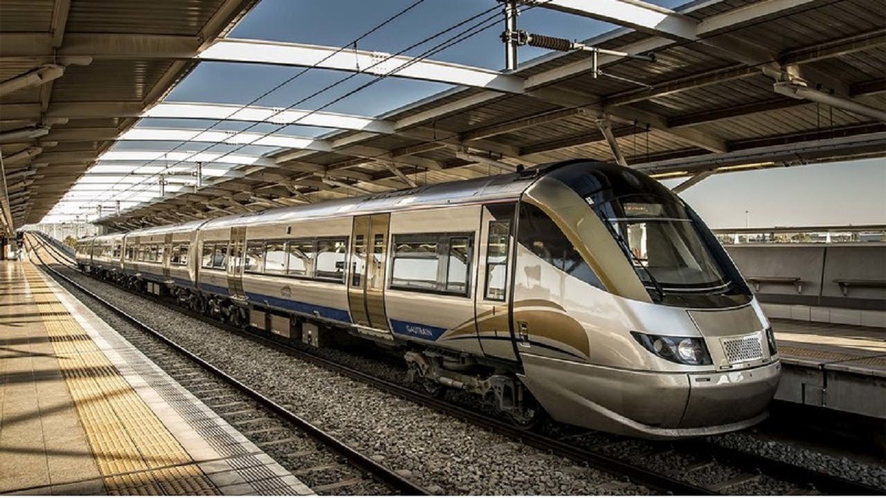 Gautrain High Speed Rail In South Africa Johannesburg O.R.Tambo Airport To Pretoria Station