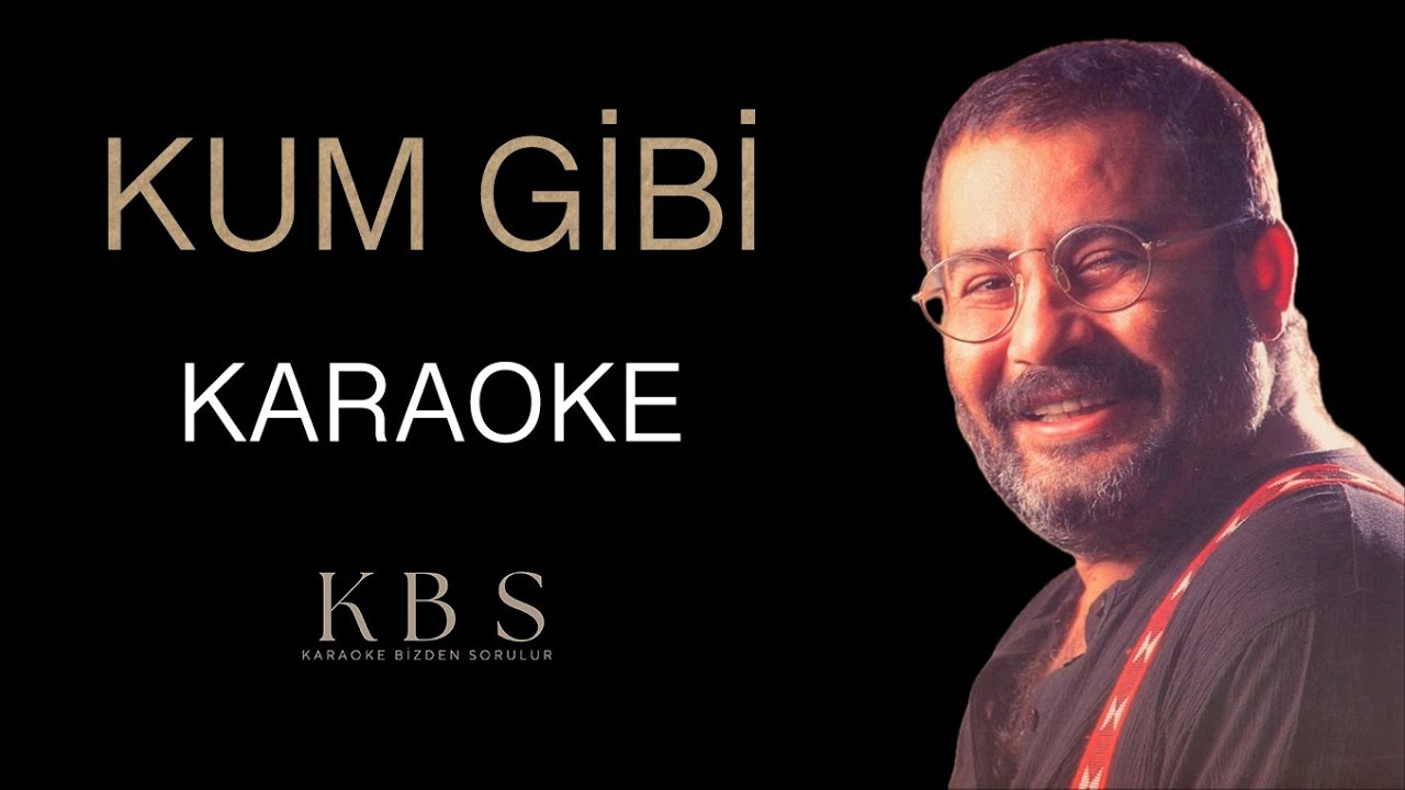 Ahmet Kaya - Kum Gibi | (Kaliteli Akustik Karaoke)