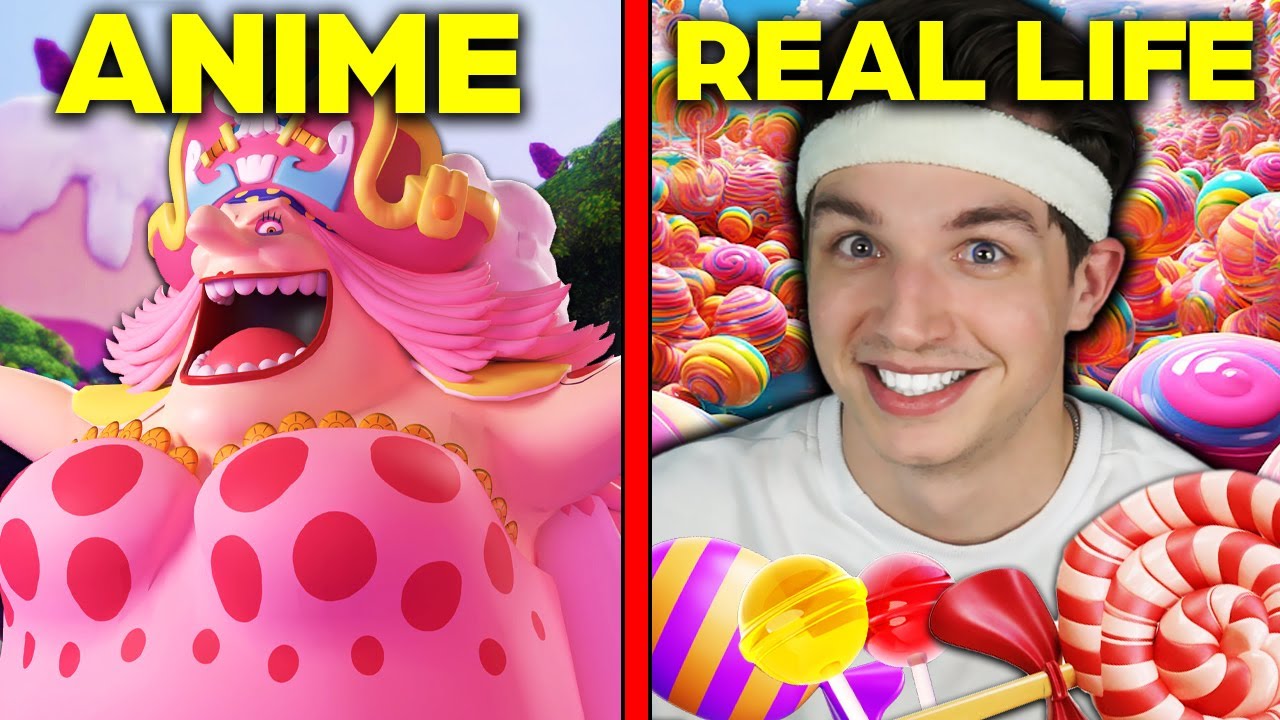 I Made Whole Cake Island From One Piece In Real Life