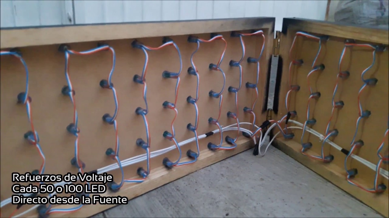 Refuerzos de Voltaje para CABINA LED PIXEL | Paso a paso HD