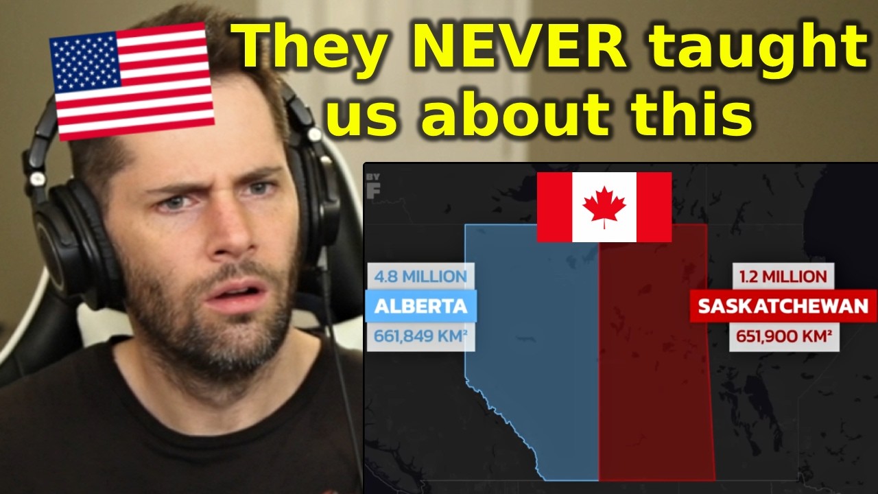 American Reacts to Why So Few Canadians Live In Saskatchewan Compared To Alberta