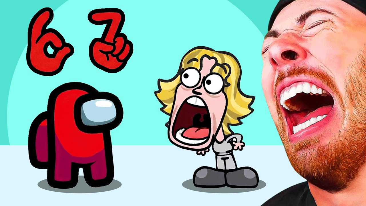 Among Us VS 67 Kid! FUNNY ANIMATIONS
