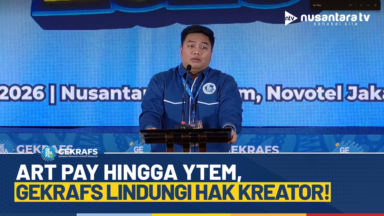 GEKRAFS Terapkan Program Art Pay dan YTEM untuk Pelaku Kreatif | NTV