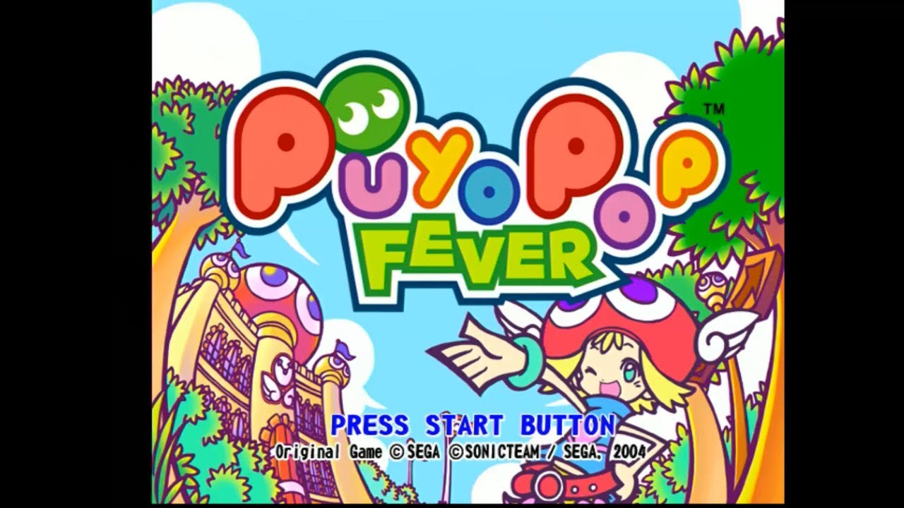Puyo Pop Fever (English) RunRun & WakuWaku Courses Sega Dreamcast HD