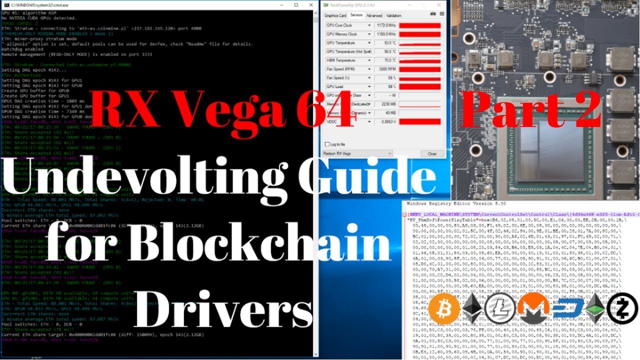 RX Vega 64 Undervolting Guide for Blockchain Drivers - Part 2