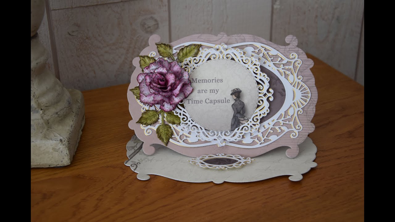 Tuto de la carte chevalet avec les dies Heartfelt