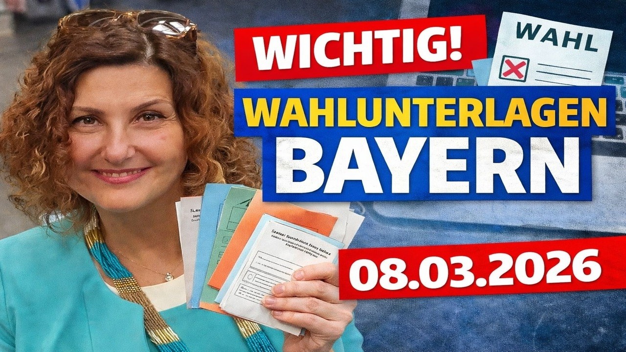 Suzi Streckel erklärt die Briefwahl Unterlagen