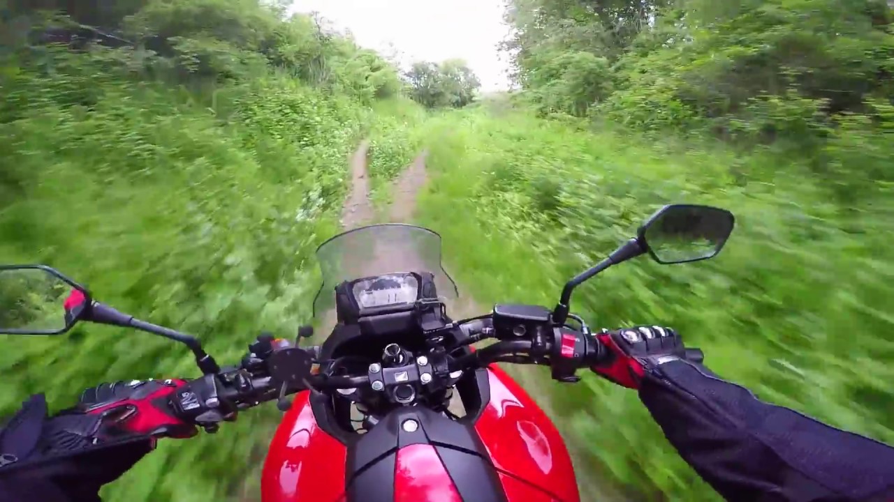 Into the Woods on a Honda nc700x